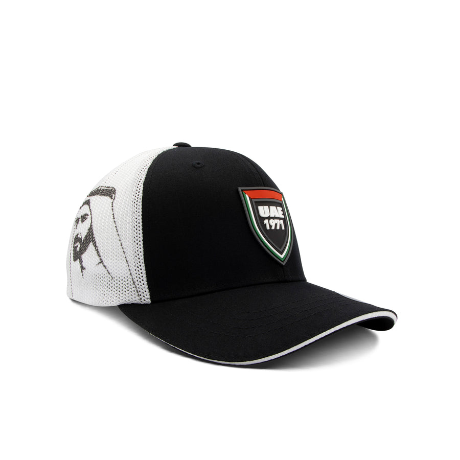 UAE Shield - Black & White