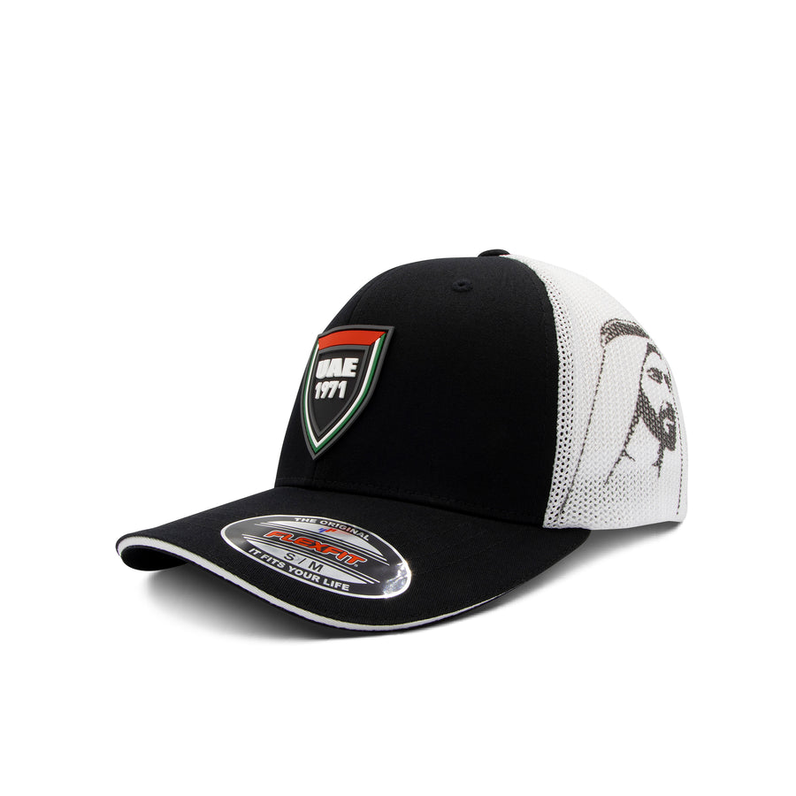 UAE Shield - Black & White